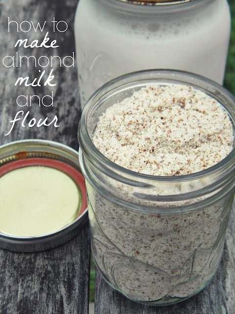 How to Make Almond Milk & Flour @labride