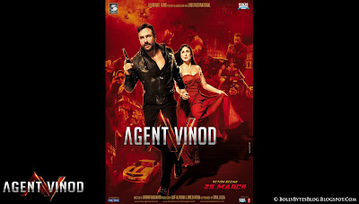 Agent Vinod: Fresh Hot HQ Wallpaper - featuring Saif Ali Khan and Kareena Kapoor