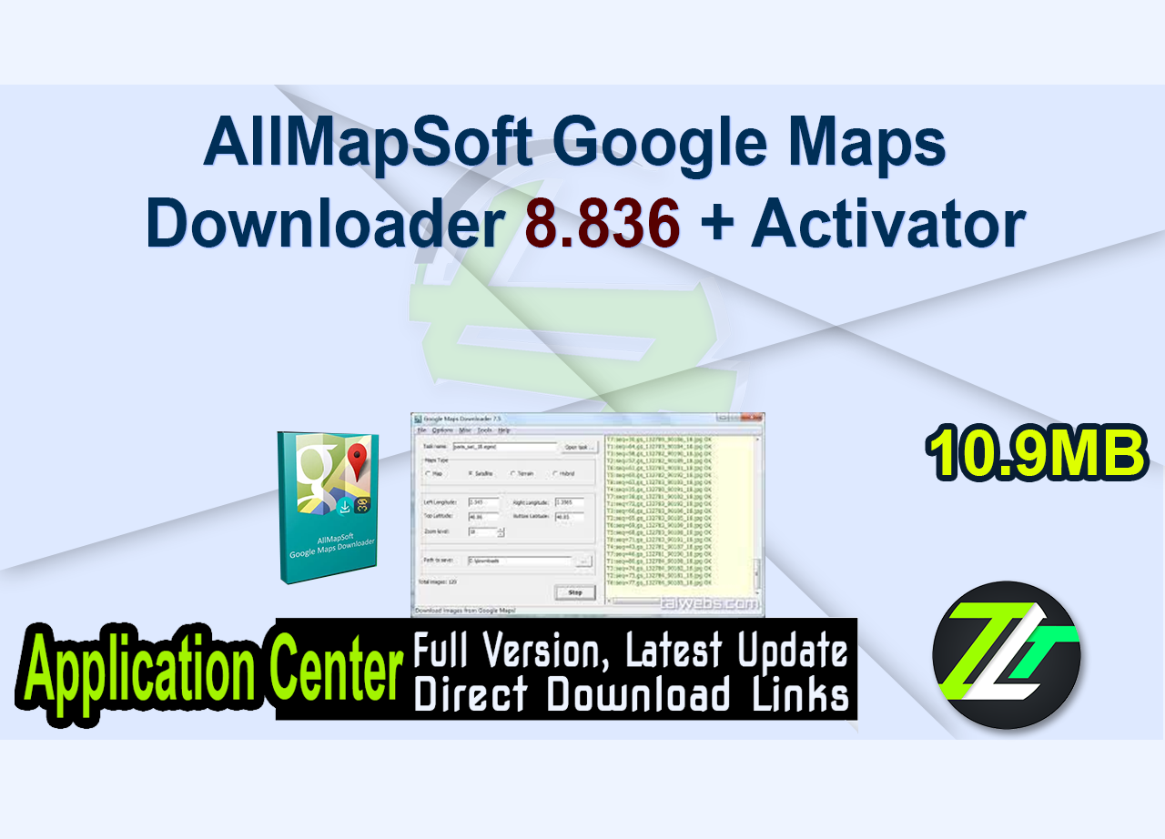 AllMapSoft Google Maps Downloader 8.836 + Activator