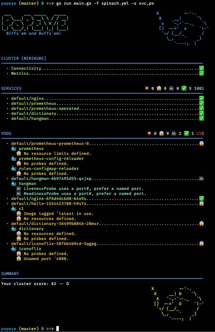 Cluster resource