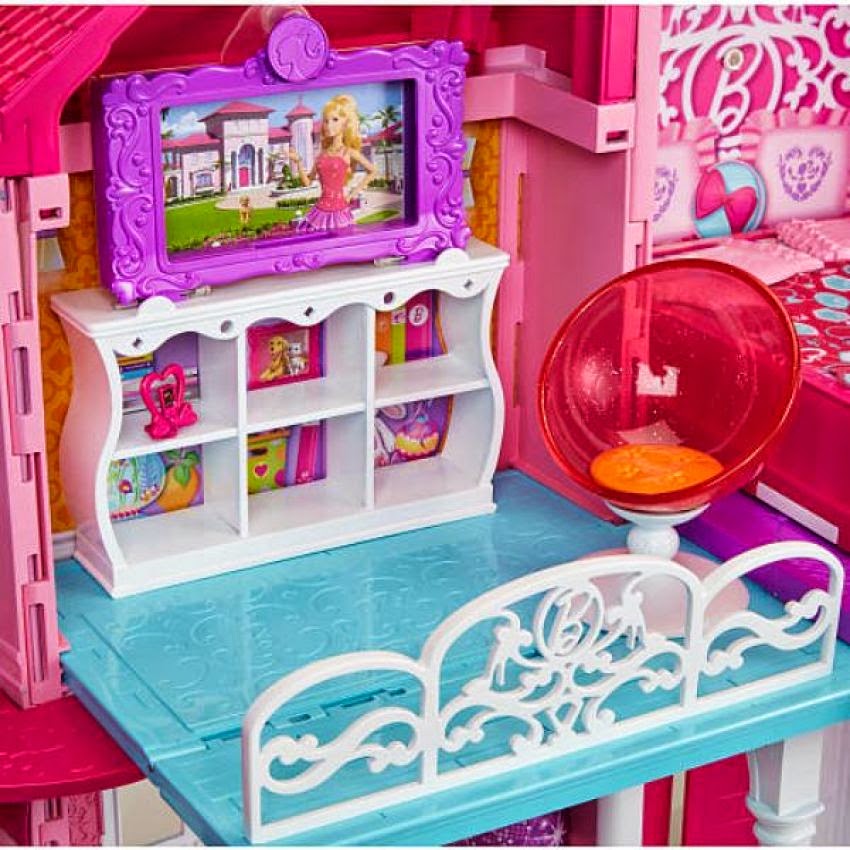Rumah Barbie Asli - Barbie Malibu House - Jual Barbie Mattel