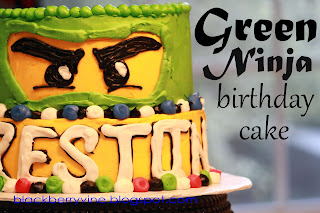 Lego Birthday Cake on The Blackberry Vine  Lego Ninjago Birthday Cake