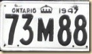 license plate