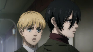 進撃の巨人 アニメ 71話 アルミン&ミカサ Attack on Titan Armin & MIKASA