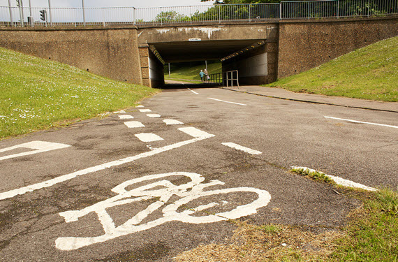 Si es fácil ir en coche, la mejor red de carril-bici no lo va a evitar: el caso de Stevenage