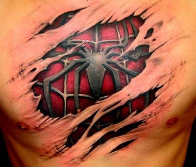 Spider-Man Tattoo Sadly Lacks Spidey-Sense 2:53 AM