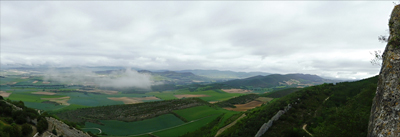 Amplia panorámica desde el castillo