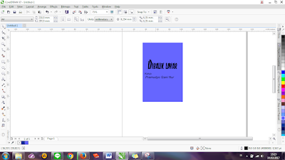 membuat desain coreldraw