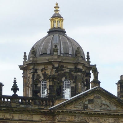 This is the recently restored cupola - as close a copy as could be made, 