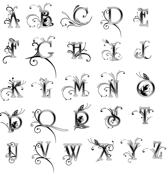 tattoo lettering cursive. dresses tattoo lettering fonts