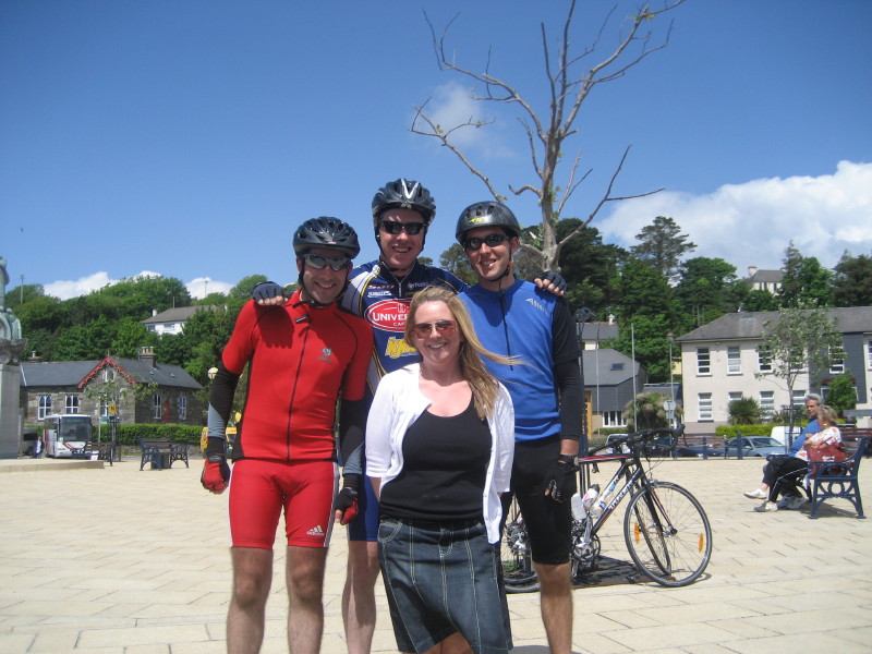 In Bantry With Our Support Car Driver Patricia