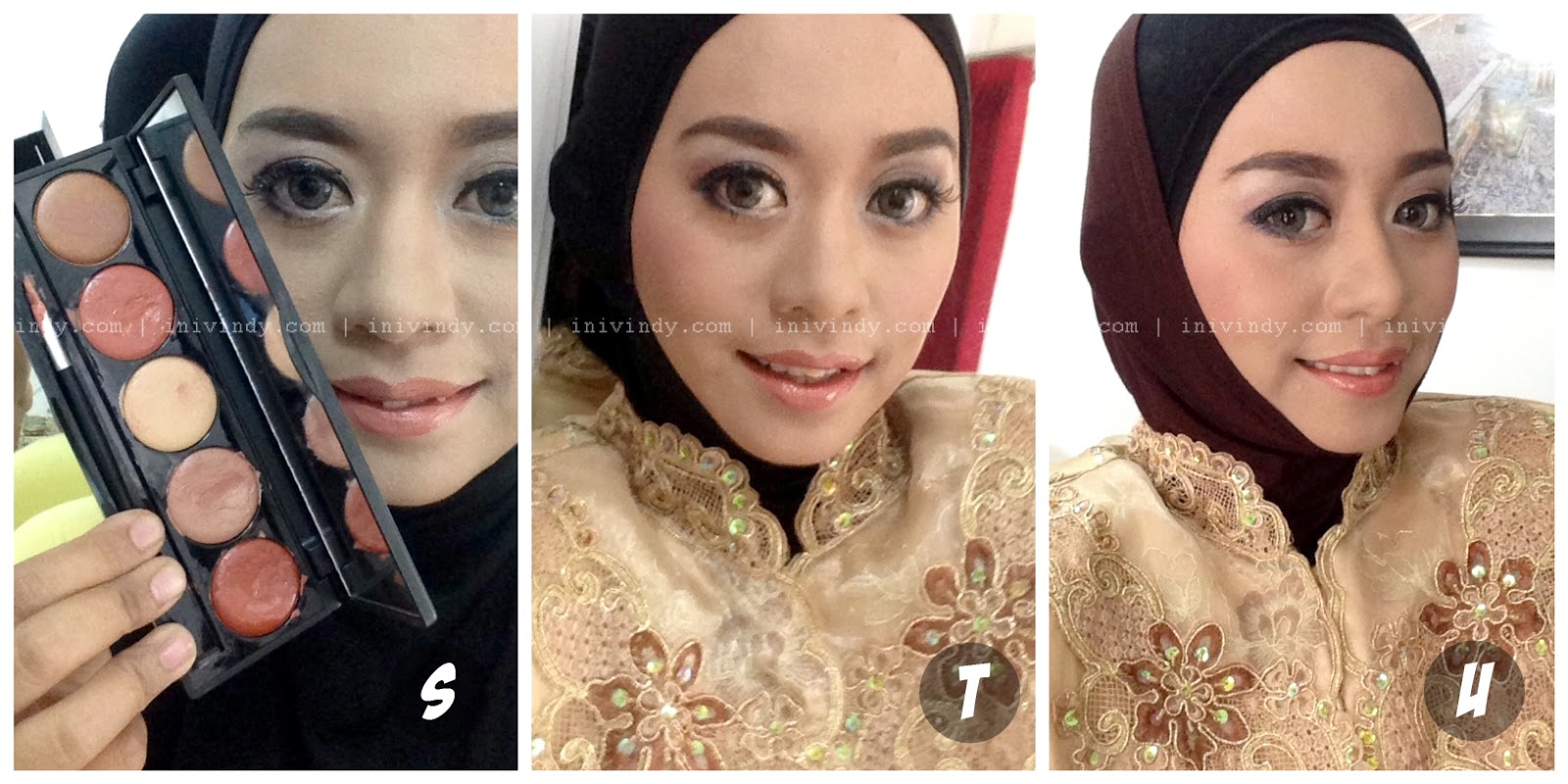 Playing With Fire Tutorial Make Up Natural Dan Hijab Wisuda Ala Vindy