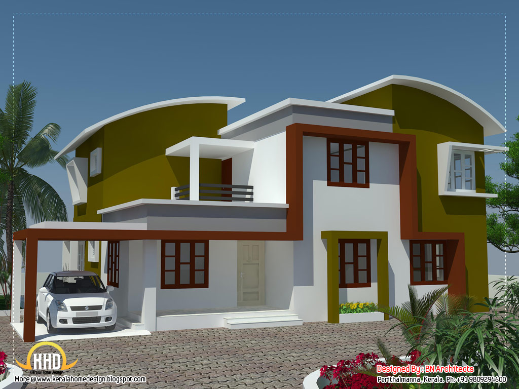 Modern minimalist house  in Kerala 2370 Sq Ft home 