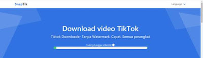 Cara Download Video Tiktok Tanpa Watermark Dengan Snaptik