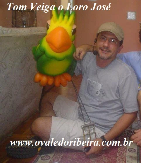 Tom Veiga o Loro José papagaio da Ana Maria Braga