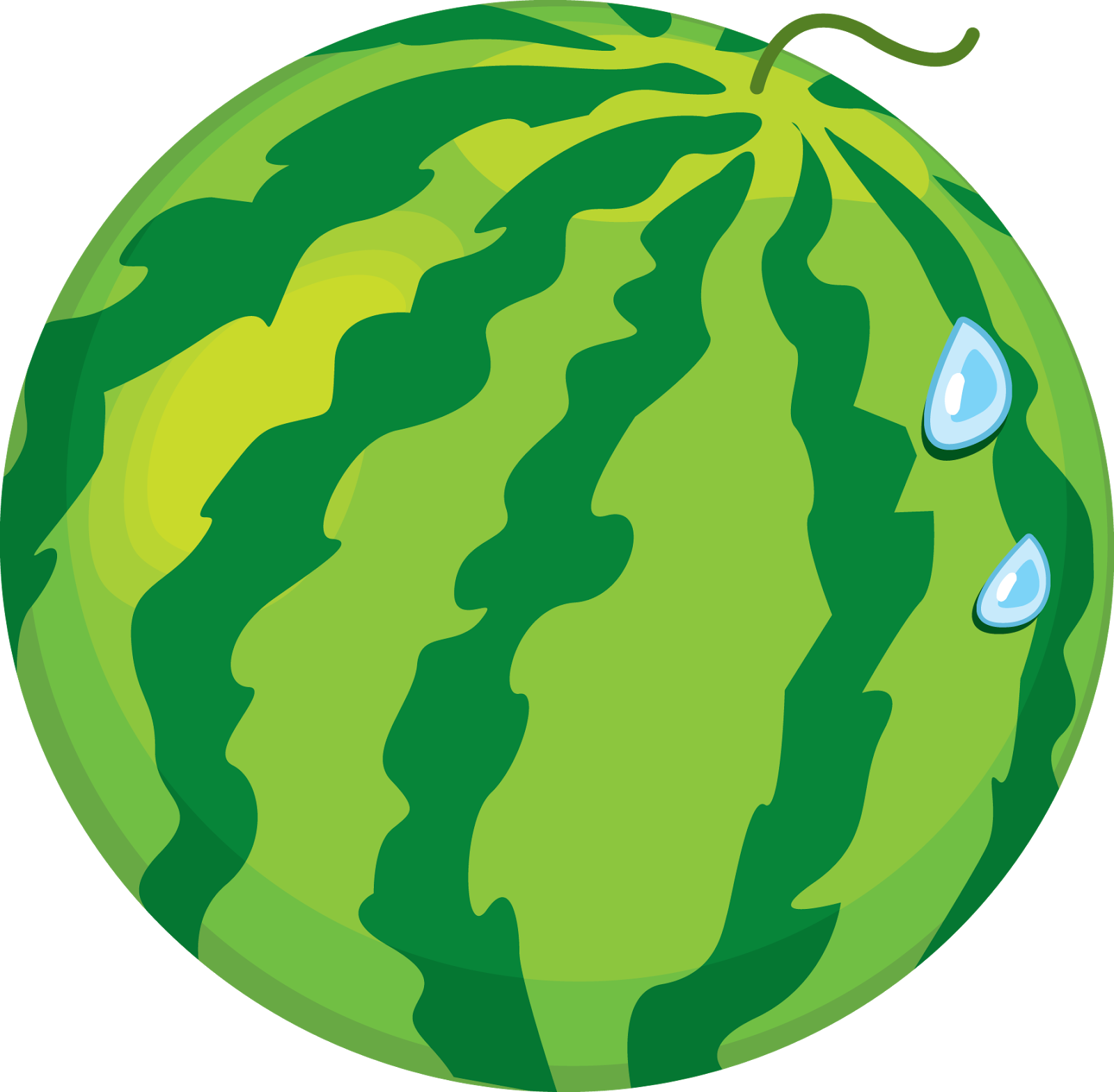 watermelon PNG2648 %