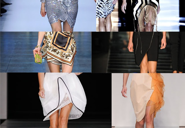 wavy hems, asymmetric hems, rounded hem skirt, rounded hem skirt, spring 2012, runway looks,diy, diy inspiration,fashion diy