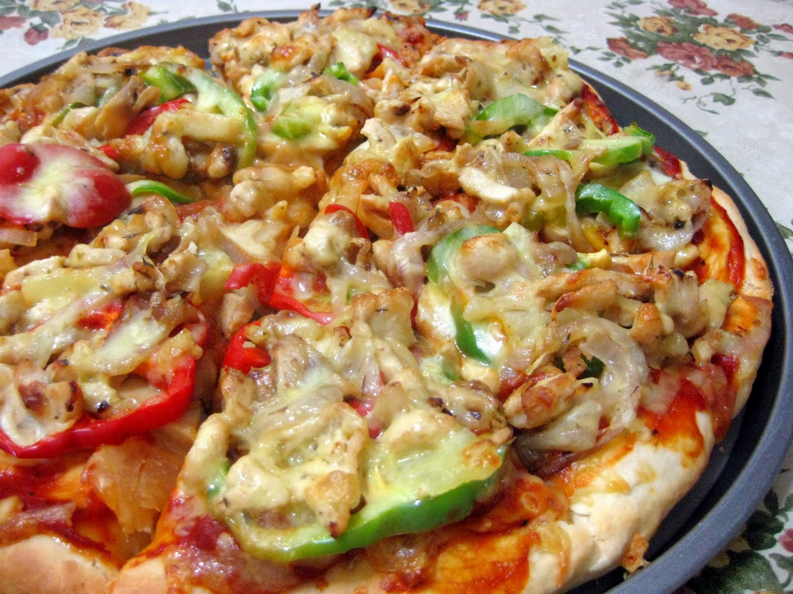 Pizza Ayam Hawaiian Resepi Untuk Dikongsi