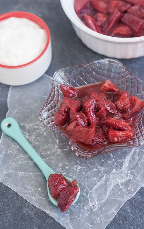 Roasted Strawberries Recipe