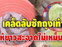 ไม่ต้องเจ็บมืออีกต่อไป เคล็ดลับ ซักถุงเท้า ให้ขาวง่ายๆ เหมือนได้คู่ใหม่