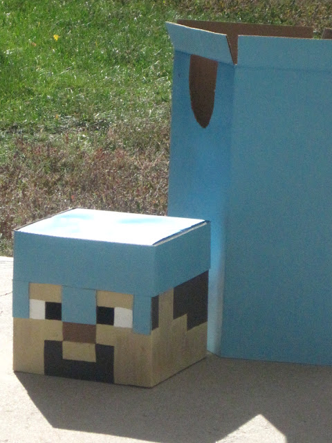 Little House In Colorado: Minecraft Halloween Costume