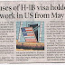 Spouses of H-1B visa holders can work in US from May 26