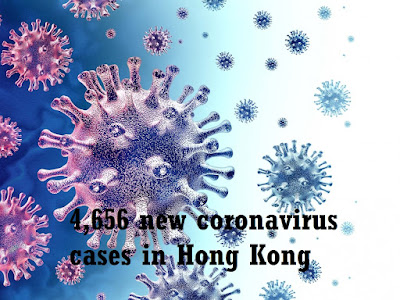 4,656 new coronavirus cases in Hong Kong