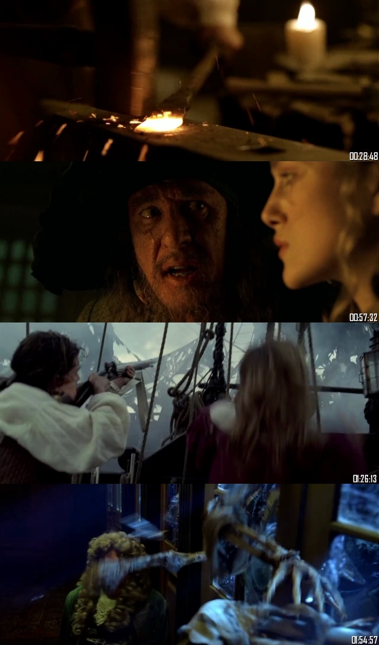 Pirates Of The Caribbean The Curse Of The Black Pearl 2003 BluRay 720p 480p Dual Audio Hindi English Full Movie Download