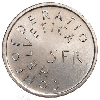 Swiss Coins 5 Francs