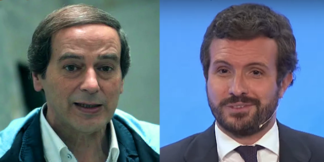 Isaías Lafuente y Pablo Casado