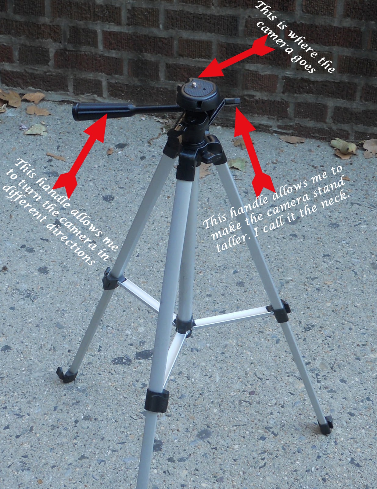 How to use the tripod