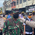 Panglima TNI Tinjau Kesiapan Penerapan Disiplin Protokol Kesehatan di Pasar Kodim Senapelan