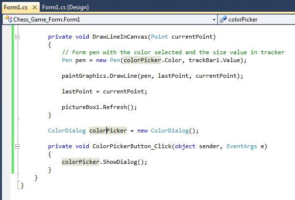 Develop Paint Application using basic Windows Form and C# Graphics codes