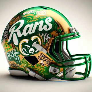 Colorado State Rams 2024 Concept Helmets