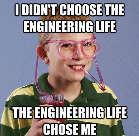 I didn t choose the engineering  life  engineering  troll