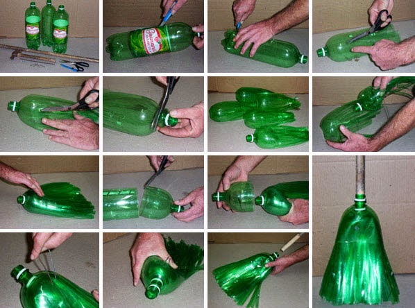 Kerajinan Tangan dari botol bekas aneu