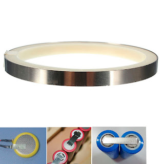 Nickel Plated Steel Sheet Strap Tape Strip For Ni-Mh Battery Spot Welding 6.5ft
