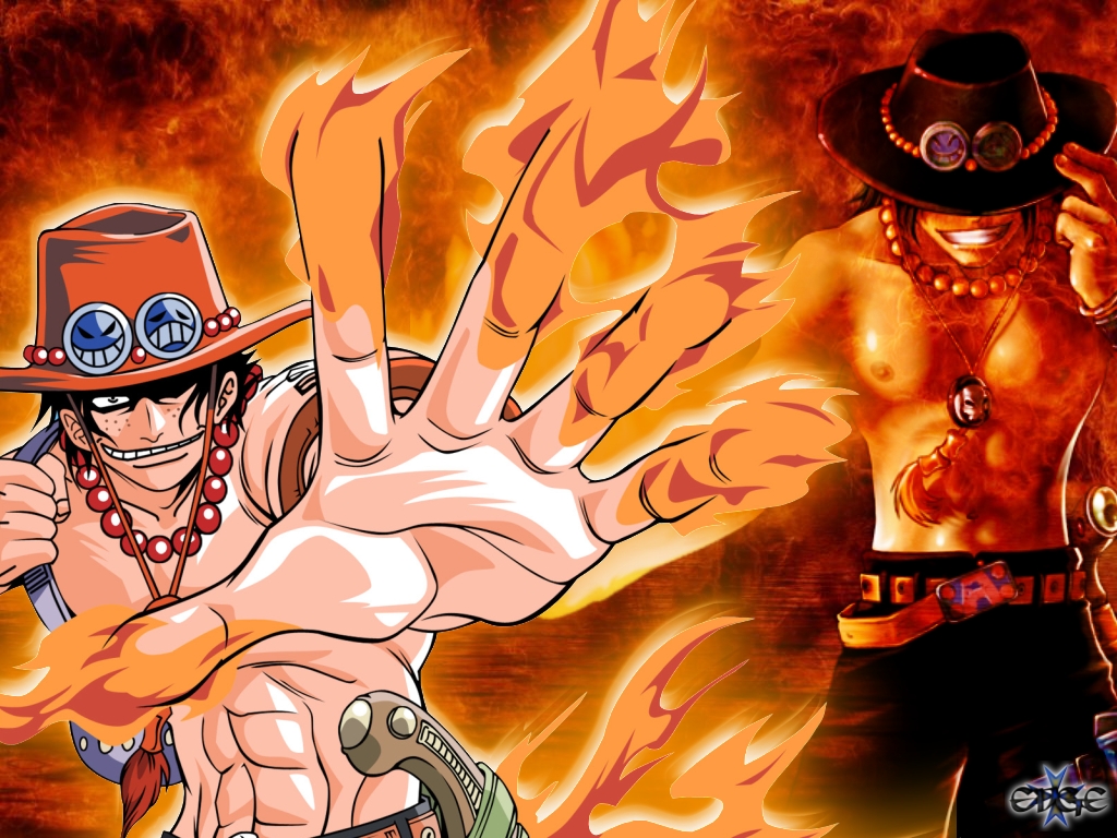 In One Piece , my most favourite character is ACE.