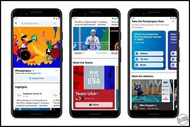 Facebook features 2021- Facebook help you follow the Paralympic Games 2022