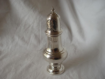 SUGAR CASTER, STERLING SILVER, BIRMINGHAM 1924