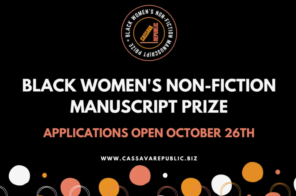 Black Women’s Non-Fiction Manuscript Prize 2024