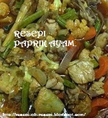 RESEPI PAPRIK AYAM