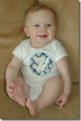 7 Month Sticker