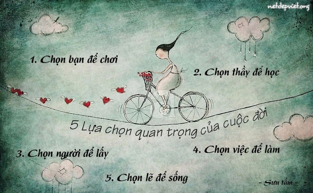 lựa chọn sẽ quyết định cuộc sống