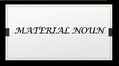 material-noun