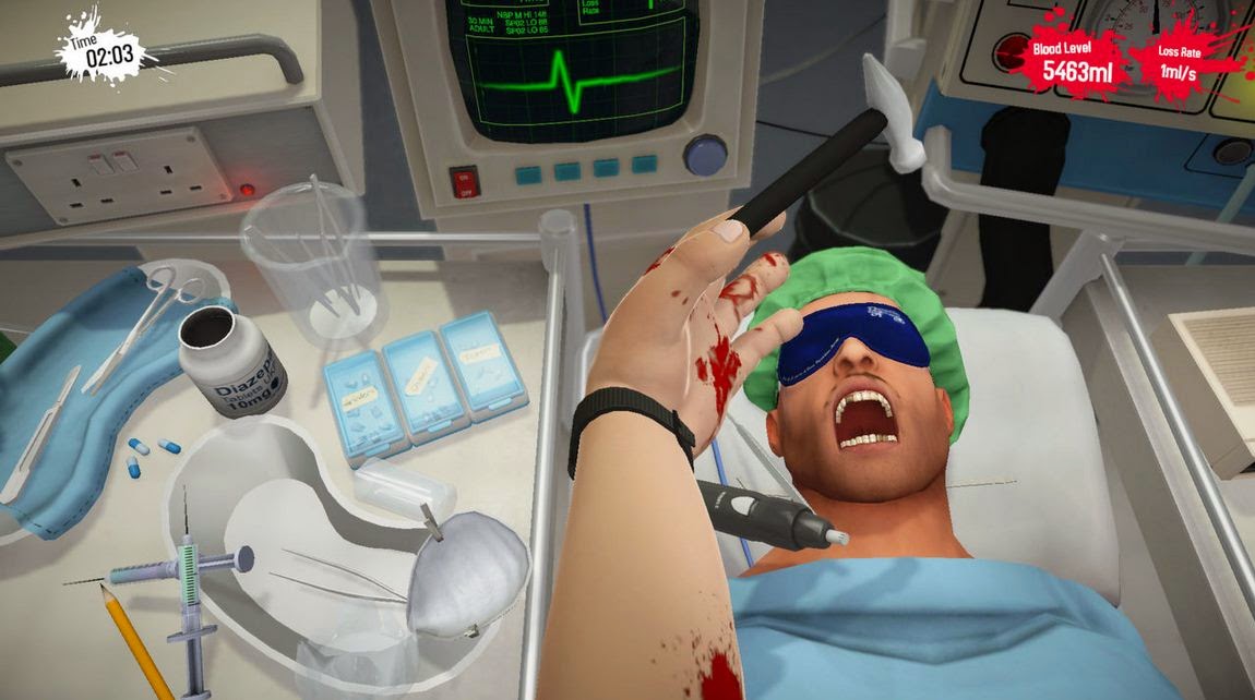 Surgeon Simulator: A&E Screenshots 1