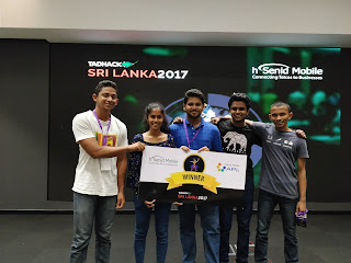 Winners of TADHack Sri Lanka 2017