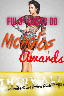 Nicks Designs - Nicholas Awards - Fui terceiro lugar do Nicholas Awards!