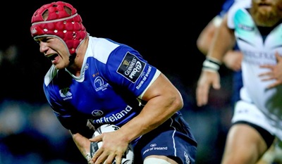 Guinness PRO12, RDS, Dublin 23/9/2016
Leinster vs Ospreys
Leinster’s Josh van der Flier crossed the line to score his sides fourth try
Mandatory Credit ©INPHO/James Crombie