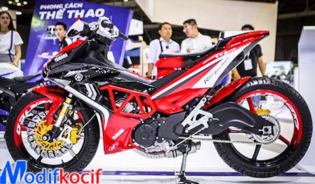 Gambar Modifikasi Yamaha Jupiter Mx King Movistar 2017